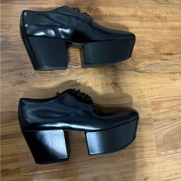 Prada Platform Loafers Sz 37.5 - Picture 4 of 7